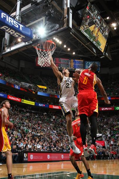 Houston Rockets contro Utah Jazz (Getty Images)